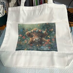 Highland Cow Tote Bag